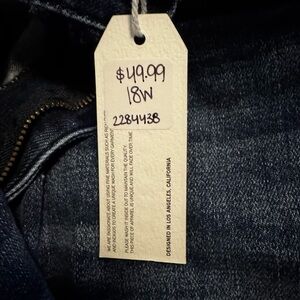 Dark Blue Denim Jeans PETRA brand new 18W boot cut tall